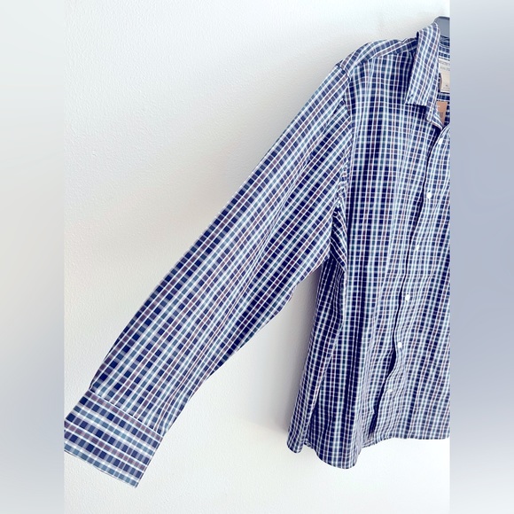 NWT Duluth Trading Co. Wrinklefighter Long Sleeve Button Down Shirt Size XL - Picture 8 of 10